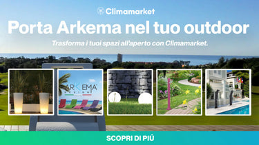 Come arredare un giardino con Arkema Design - Climamarket