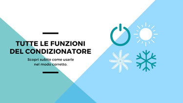 Tutte le funzioni del condizionatore - Climamarket