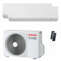 Condizionatore Toshiba SHORAI Edge White dual split 7000+9000 BTU inverter A++ wifi unità esterna 4 kW