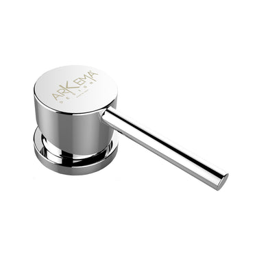 Doccia da giardino Arkema Funny Yin con doccino estraibile Antracite