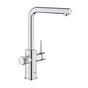 Depuratore acqua Grohe Blue Pure Minta - kit miscelatore lavello cucina + filtro