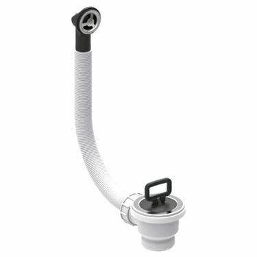 Piletta Valsir per lavello 1"1/2 con tappo e troppopieno tondo Valsir