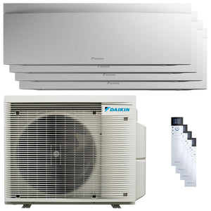 Condizionatore Daikin Emura 3 quadri split 7000+7000+9000+18000 BTU inverter A++ wifi unità esterna