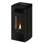 Stufa a pellet Cadel Atena Plus 12 ad aria canalizzata 12 kW - WiFi ANTRACITE