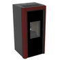 Stufa a pellet Cola Grace 10 kW ad aria WiFi bordeaux Cola