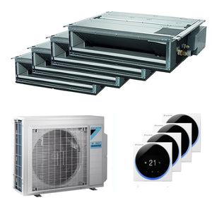 Condizionatore Daikin canalizzabile Mini Sky FDXM-F9 quadri split 9000+9000+12000+18000 BTU inverter