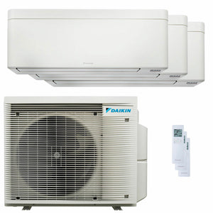 Condizionatore Daikin Stylish Bianco trial split 9000+9000+12000 BTU inverter A++ wifi unità esterna