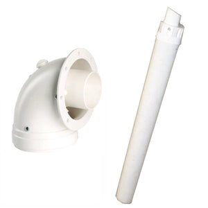 Kit scarico fumi Ferroli completo aspirazione aria scarico fumi coassiale ø 60/100 mm