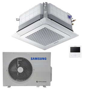 Condizionatore Samsung Cassetta 4 Vie Mini WindFree commerciale 18000 BTU inverter A++ unità
