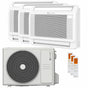 Condizionatore Clivet CONSOLE 3 trial split 9000+12000+12000 BTU inverter A++  unità esterna 7.9 kW