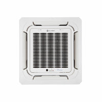 Condizionatore Clivet BOX 2 650x650 cassetta 4 vie dual split 9000+12000 BTU inverter A++  unità esterna 4.1 kW