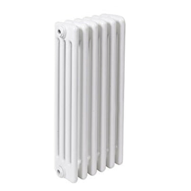 Radiatore a colonna in acciaio Ercos Comby 6 elementi 4 colonne interasse 800 mm