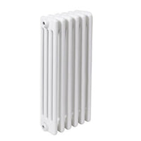 Radiatore a colonna in acciaio Ercos Comby 6 elementi 4 colonne interasse 600 mm