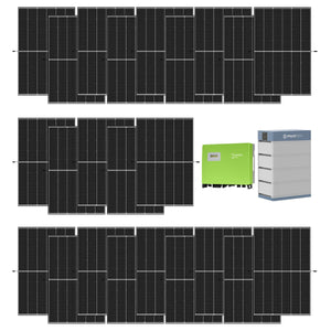 Kit fotovoltaico 10 kW con 23 pannelli fotovoltaici Trina Solar 450 W +