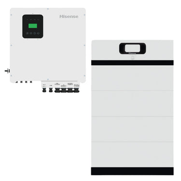 Kit fotovoltaico Hisense Hi-Mini Inverter 12 kW + batterie di accumulo 20 kW - TRIFASE