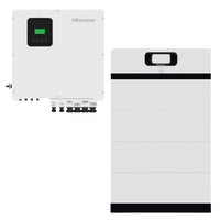 Kit fotovoltaico Hisense Hi-Mini Inverter 10 kW + batterie di accumulo 15 kW - TRIFASE