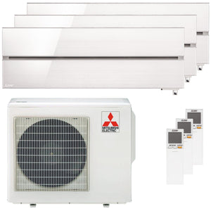 Condizionatore Mitsubishi Electric Kirigamine Style MSZ-LN trial split 9000+9000+12000 BTU inverter 