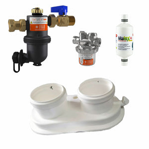 Kit installazione caldaia con defangatore - dosatore di polifosfati - neutralizzatore di condensa