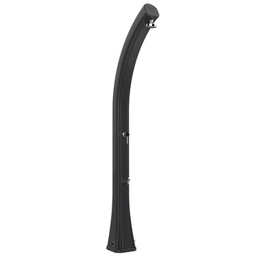 Doccia solare da giardino Arkema Happy XL con lavapiedi 44 litri antracite