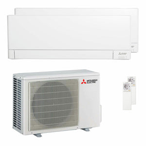 Condizionatore Mitsubishi Electric Serie AY dual split 9000+12000 BTU inverter A++ wifi unità