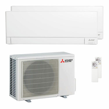 Condizionatore Mitsubishi Electric Serie AY dual split 9000+9000 BTU inverter B wifi unità esterna 3.3 kW