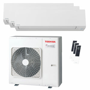Condizionatore Toshiba SHORAI Edge White trial split 9000+12000+16000 BTU inverter A+++ wifi unità