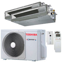 Condizionatore Toshiba Canalizzabile U2 dual split 9000+16000 BTU inverter A++ unità esterna 5,2 kW