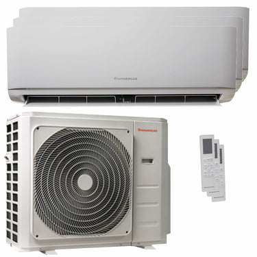 Condizionatore Immergas THOR trial split 9000+9000+12000 BTU inverter A++  unità esterna 7.9 kW