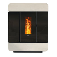 Stufa a pellet Klover DIVA SLIM 19,0 kW idro