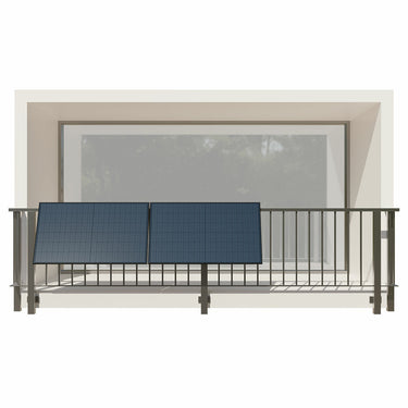 Kit fotovoltaico da balcone 2,4 kW SoLink Ready 800 con inverter integrato senza accumulo - Monofase con WiFi