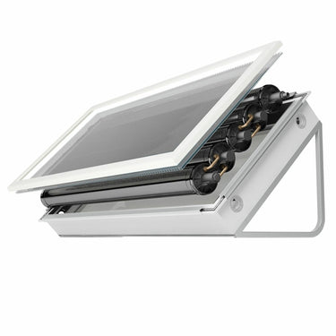 Pannello solare circolazione naturale Pleion Ego 180 bianco 175 litri tetto piano ed inclinato