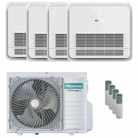 Condizionatore Hisense Console AKT quadri split 9000+9000+9000+12000 BTU inverter A++  unità esterna 8 kW 2023