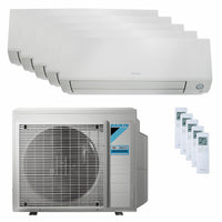 Condizionatore Daikin Perfera All Seasons penta split 9000+9000+9000+9000+9000 BTU inverter A++ wifi unità esterna 7.8 kW