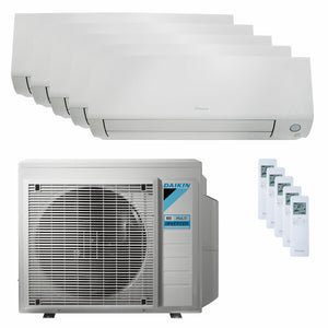Condizionatore Daikin Perfera All Seasons penta split 9000+9000+9000+9000+15000 BTU inverter A++ wif