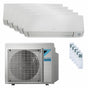 Condizionatore Daikin Perfera All Seasons penta split 9000+9000+9000+9000+15000 BTU inverter A++ wifi unità esterna 7.8 kW
