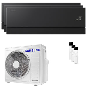 Condizionatore Samsung WindFree Première trial split 9000+9000+12000 BTU inverter A++ wifi unità est