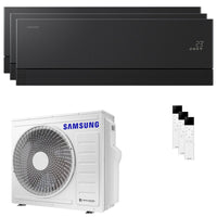Condizionatore Samsung WindFree Première trial split 12000+12000+12000 BTU inverter A++ wifi unità esterna 6.8 kW Soapstone Charcoal
