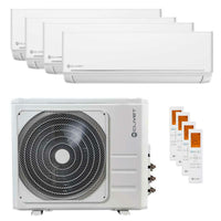 Condizionatore Clivet EZCool quadri split 12000+12000+12000+12000 BTU inverter A++  unità esterna 10.5 kW