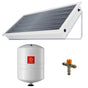 Pannello solare circolazione naturale Pleion Ego 260 bianco 245 litri con accessori installazione