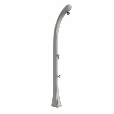 Doccia solare da giardino Arkema Happy ONE con lavapiedi 24 litri bianco