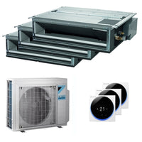 Condizionatore Daikin canalizzabile Mini Sky FDXM-F9 trial split 9000+12000+18000 BTU inverter A++ esterna 9 kW