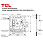 Condizionatore TCL Cassetta 4 vie Serie S penta split 9000+9000+12000+12000+18000 BTU inverter A++ wifi unità esterna 12.2 kW