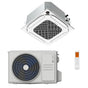 Condizionatore Clivet Cassetta Compatta 4 vie 18000 BTU light commercial R32 Inverter A++/A+