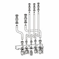 Kit di collegamento idraulico per sistema ibrido Daikin