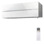 Condizionatore Mitsubishi Electric Kirigamine Style MSZ-LN dual split 9000+9000 BTU inverter A++ wifi esterna 4,2 kW bianco