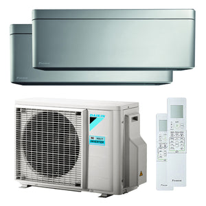 Condizionatore Daikin Stylish dual split 5000+5000 BTU inverter A+++ wifi unità esterna 4,0 kW