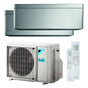 Condizionatore Daikin Stylish dual split 5000+15000 BTU inverter A+++ wifi unità esterna 5,0 kW