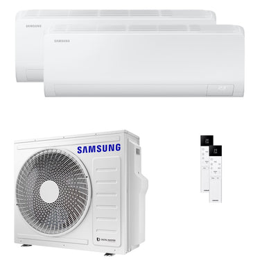 Condizionatore Samsung Cebu S2 dual split 12000+24000 BTU inverter A++ wifi unità esterna 8 kW