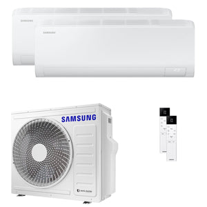 Condizionatore Samsung Cebu S2 dual split 18000+18000 BTU inverter A++ wifi unità esterna 8 kW