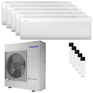 Condizionatore Samsung Windfree Elite S2 penta split 7000+7000+7000+7000+7000 BTU inverter A++ wifi 